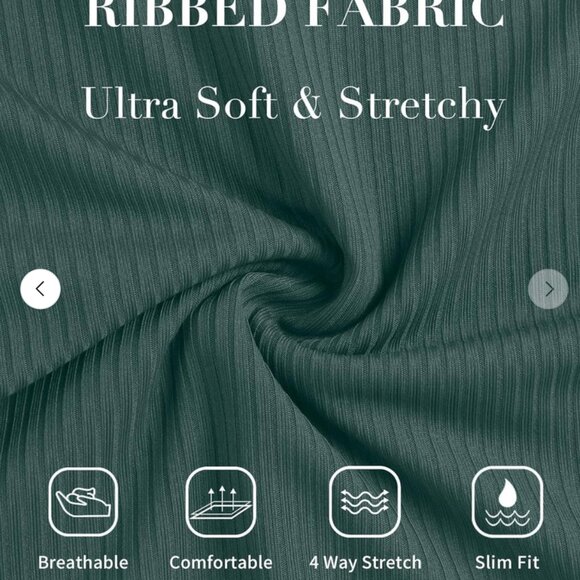 Charmo Ruffle Sleeve Ribbed Ruched Maternity Bikini Set size L EUC - Picture 5 of 8